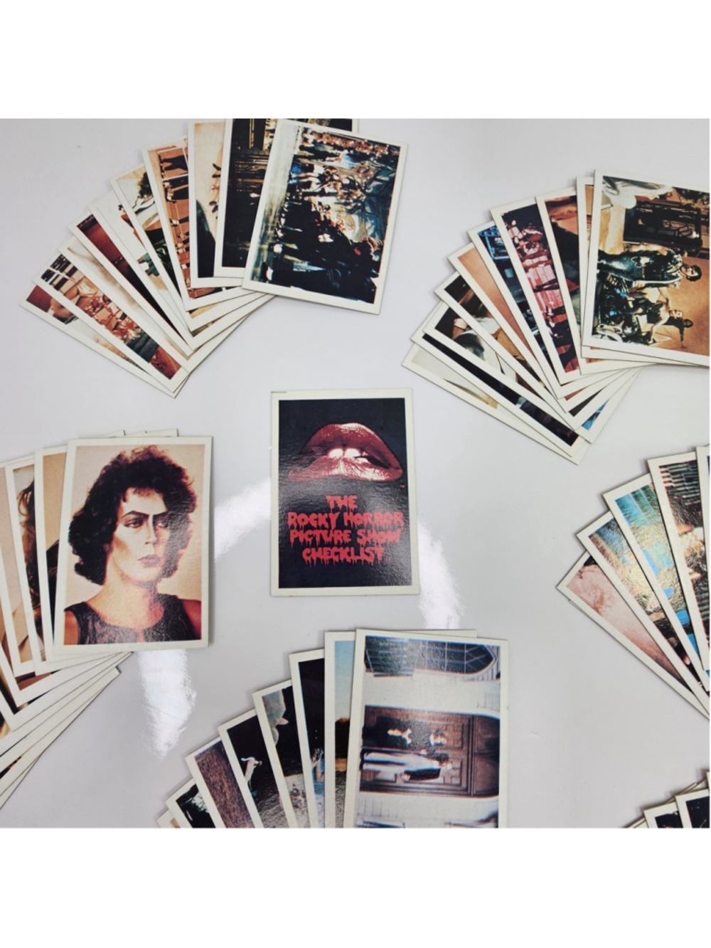 Rocky Horror Picture Show Trading Card Set 1-60 Complete w Checklist Vintage